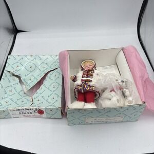 Vintage Madame Alexander 8" Doll Coca-Cola Off to North Pole Freckles 2000